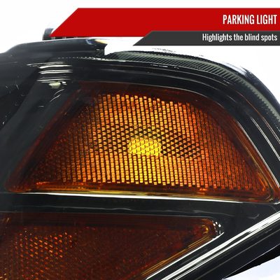 2005-2008 Nissan Frontier/2005-2006 Pathfinder Factory Headlights Chrome/Smoke