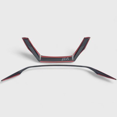 2019-2023 Nissan Maxima Grille Overlay Gloss Black 2Pcs ABS Plastic