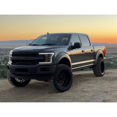 Fits 2021-2024 Ford F150 (BLT-152510BK)