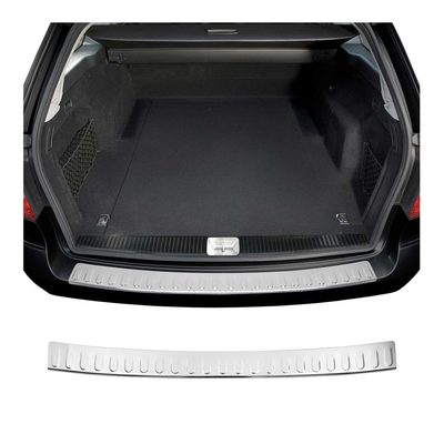 2011-2013 Mercedes E Class S212 Wagon Rear Bumper Guard Stainless Steel Glossy