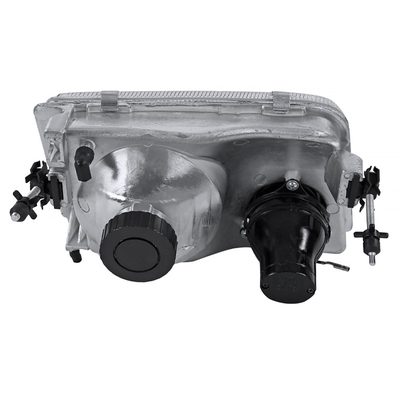 1993-1997 Ford Ranger Headlights Integrated H3 Projector Fog Light Black