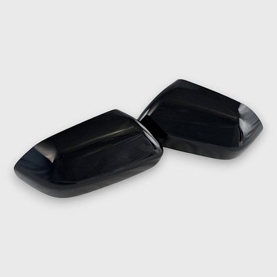 2018-2025 Ford Expedition / Lincoln Navigator Mirror Cover Caps Gloss Black 2Pcs ABS Plastic