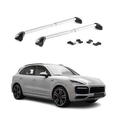 2019-2026 Porsche Cayenne Roof Rack Cross Bars Silver