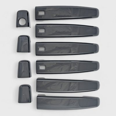 2011-2016 Chevrolet Cruze Door Handle Cover Gloss Black 8Pcs ABS Plastic
