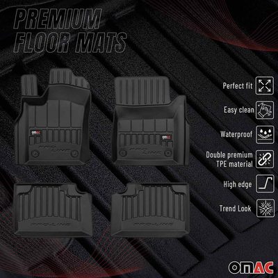 2013-2015 Jeep Grand Cherokee OMAC Premium Floor Matss Waterproof Heavy Duty