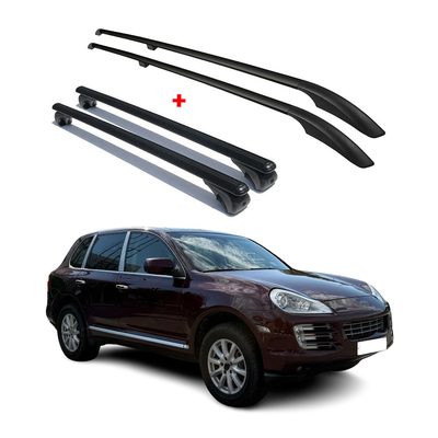2003-2010 Porsche Cayenne Roof Racks & Roof Rack Rails Black