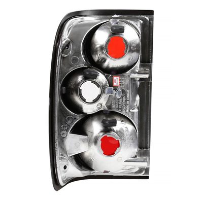 1993-1997 Ford Ranger Tail Lights Chrome Housing/Clear Lens
