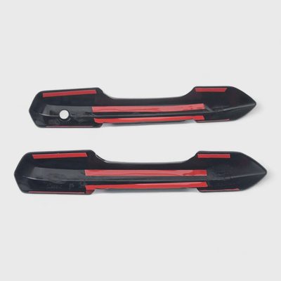 2024 Ford Mustang Door Handle Cover Gloss Black 2Pcs ABS Plastic