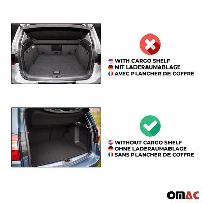 2019-2023 VW Arteon Premium Cargo Liner Trunk Mat All Weather Heavy Duty