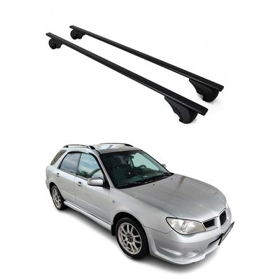 2005-2007 Subaru Impreza Wagon Roof Rack Cross Bars Black
