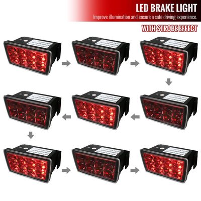 2011-2018 Subaru Impreza WRX/STI/XV Crosstrek LED 3rd Brake Light Chrome/Red