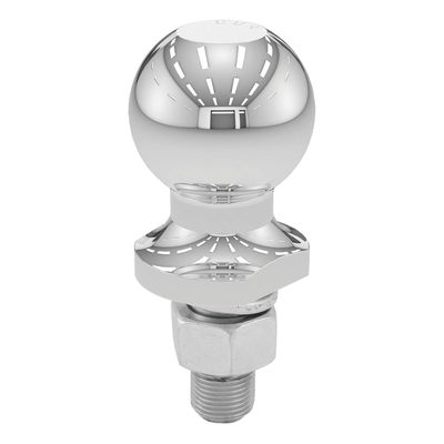 50mm Trailer Ball (3/4" x 50mm Shank, 1,600 kg., Chrome)