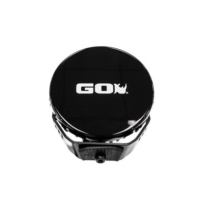 Cubierta para faros Go Rhino MAXROUND de 7" Negra