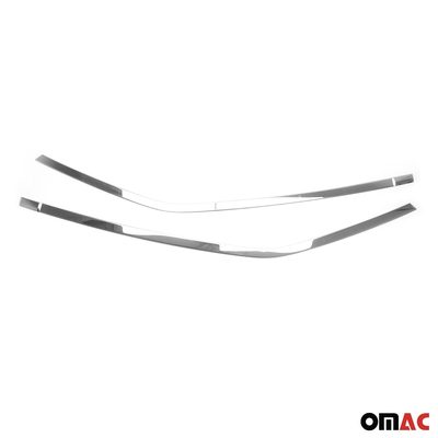 2014-2019 Toyota Corolla Window Molding Trim Streamer Stainless Steel Silver 4 Pcs