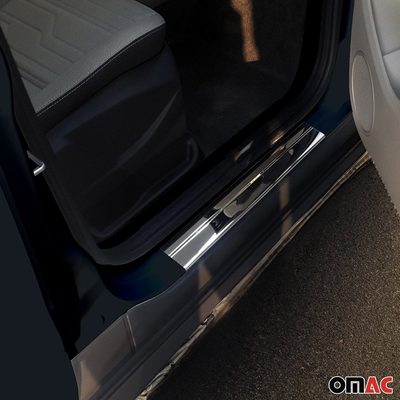 2014-2019 Ford Transit Connect Rear Bumper Sill Guard & Door Sill Cover Set