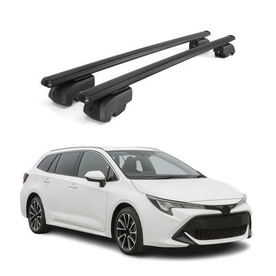 2019-2026 Toyota Corolla Touring Sports Roof Rack Cross Bars Black