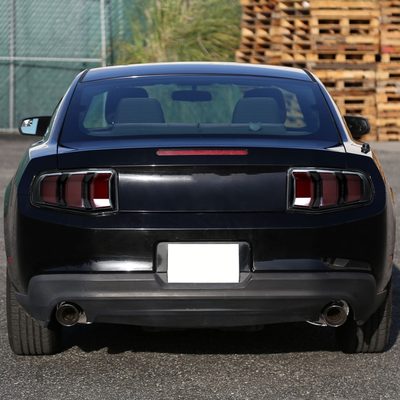 2010-2012 Ford Mustang Sequential LED Tail Lights Satin Black
