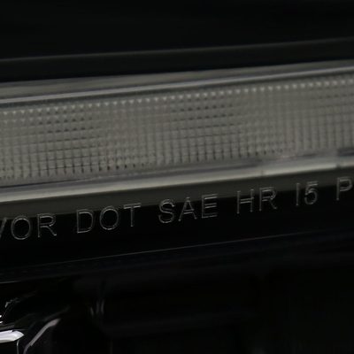 2019-2022 Ford Ranger Sequential LED Bar Projector Headlights Matt Smoke