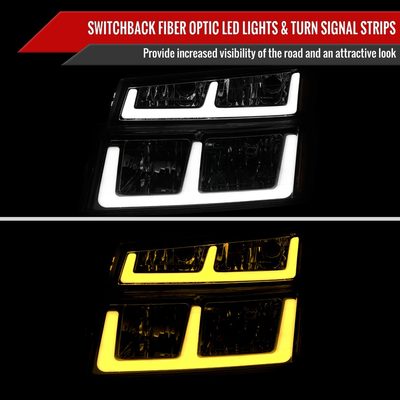 2004-2012 Chevy Colorado / Canyon LED Factory Headlights Amber Corner Lamp