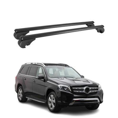 2017-2019 Mercedes GLS Class X166 Roof Rack Cross Bars Black