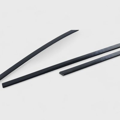 2021-2025 Nissan Rogue Window Trim Set Gloss Black 6Pcs ABS Plastic