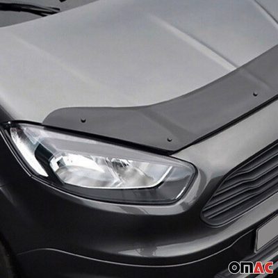 2014-2019 Ford Transit Connect Front Bug Shield Hood Deflector 1 Pc Smoke