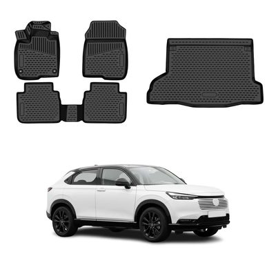 OMAC Floor Mats & Cargo Liners for Honda HR-V 3.gen 2023-2026 Black