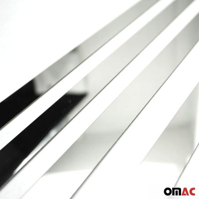 2012-2018 RAM 1500 Crew Cab Side Door Molding Trim Stainless Steel