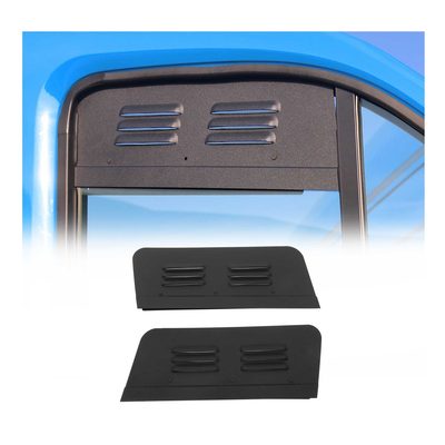 2015-2026 Ford Transit Car Ventilation Window Air Vent Aluminium Black 2Pcs