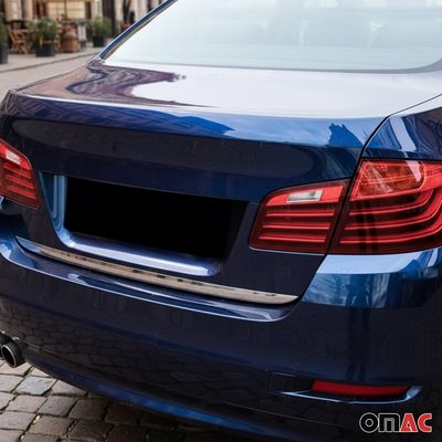 2011-2016 BMW 5 Series F10 Sedan Rear Trunk Molding Trim Stainless Steel