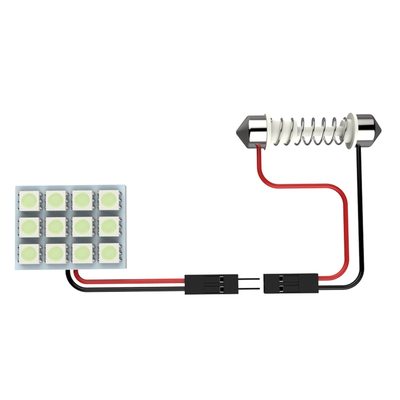 Universal SMD 12PC LED Panel Dome Light