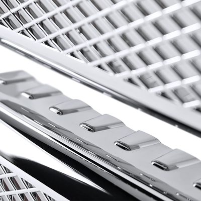2011-2016 Ford F-250/350/450/550 SuperDuty Platinum Chrome ABS Grille Overlay