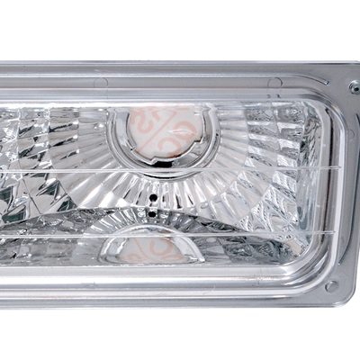 1988-1999 Chevy Suburban/Silverado/Tahoe/Sierra/Yukon Bumper Lights Chrome
