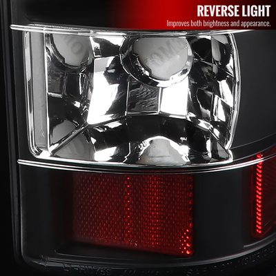 1999-2002 Chevy Silverado/ 99-2006 GMC Sierra LED Tail Lights - G2 Matt Black