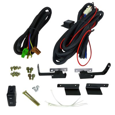1996-1998 Honda Civic H3 Fog Lights Kit Chrome Housing/Clear Lens