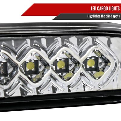 1993-2016 Ford F-250/350/450/550/Ranger LED 3rd Brake Tail Light Chrome
