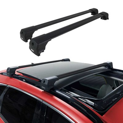 2016-2021 Lexus LX 570 Roof Rack Cross Bars Black