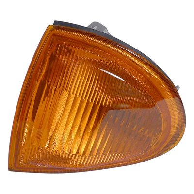 1993-1997 Honda Del Sol Corner Lights Chrome Housing/Amber Lens