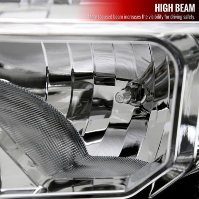 2019-2022 Ford Ranger Switchback LED Bar Projector Headlights Chrome