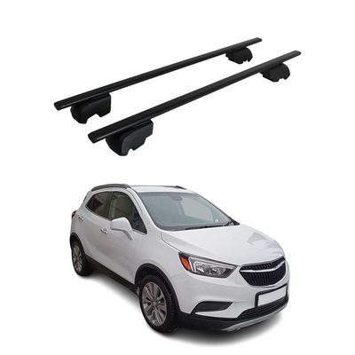 2013-2022 Buick Encore Roof Rack Cross Bars Black