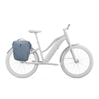 Alforjas Thule Shield Pannier color Azul de 22L con sistema InLock