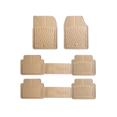 2006-2013 Mercedes R Class W251 Universal Floor Mats Liner TPE Beige 6Pcs