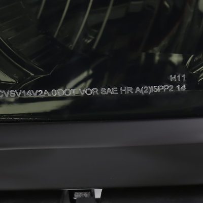 2014-2015 Chevy Silverado 1500 Projector Headlights Chrome/Smoke/Black Trim