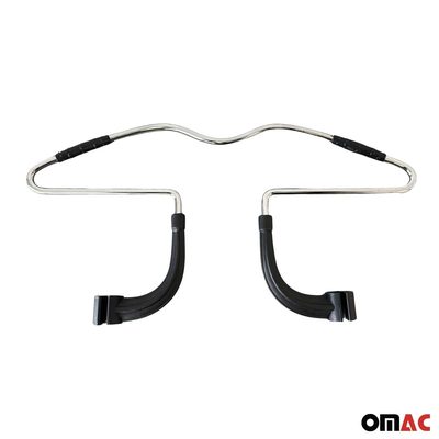 Steel Car Seat Headrest Jacket Coat Suit Clothes Hanger Automobile Usage Clothes 2 Pcs