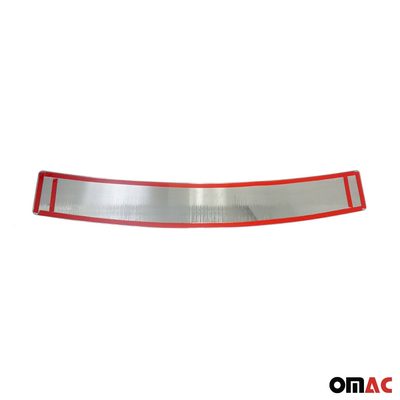 2013-2019 Ford Escape Rear Bumper Guard Carbon Foiled & Stainless Steel Silver