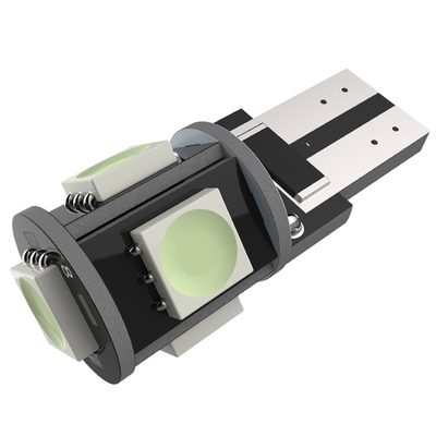 T10 5 SMD LED Bulb w/ Integrated Canbus - 2PC White