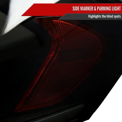 2006-2013 Chevy Impala/Impala Limited/Monte Carlo LED Factory Headlights Smoke