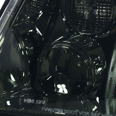 1999-2005 VW Jetta/Bora Mk4 V3 Factory Style Headlights Chrome/Smoke Lens