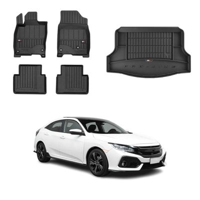 OMAC Floor Mats & Cargo Liners for Honda Civic 2016-2021 Hatchback