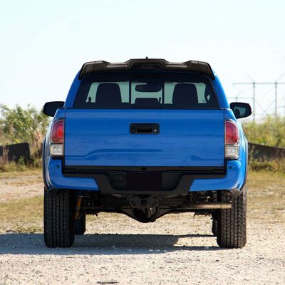 2016-2022 Toyota Tacoma Rear Roof Matte Black Truck Spoiler Wing Kit